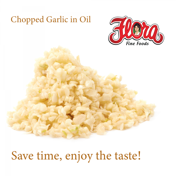 Flora Foods Fresh Chopped Garlic in Oil