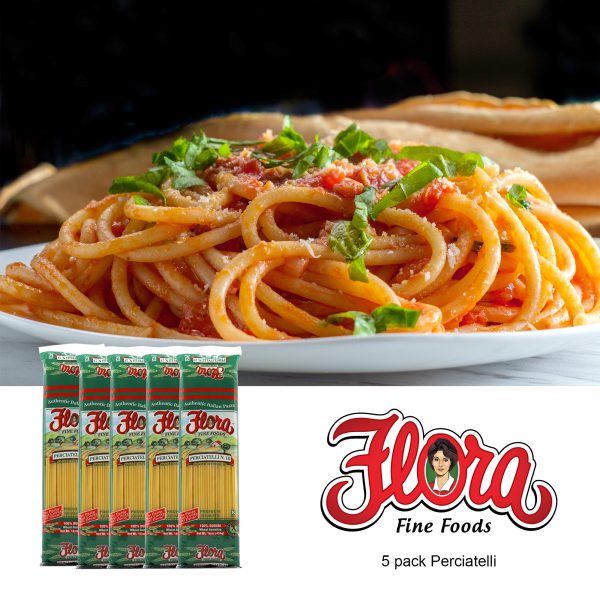 Perciatelli Pasta Dish Flora Foods