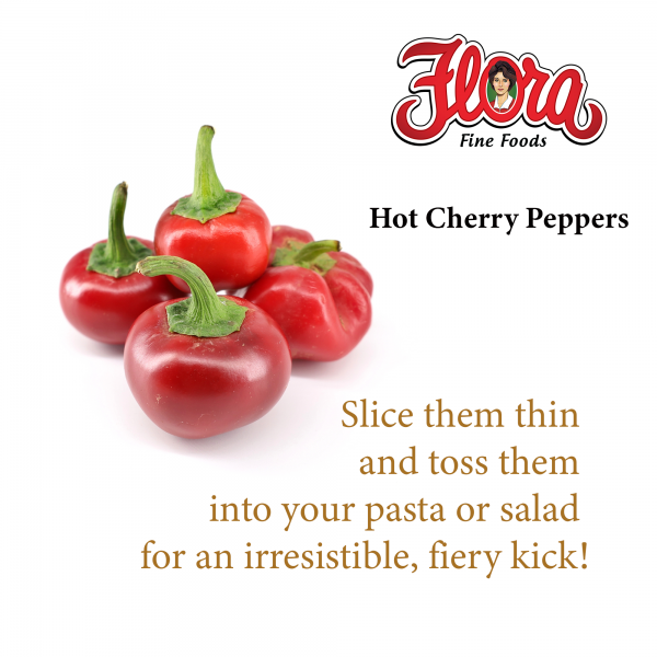 recipes for Flora Foods Whole Cherry Peppers in brine