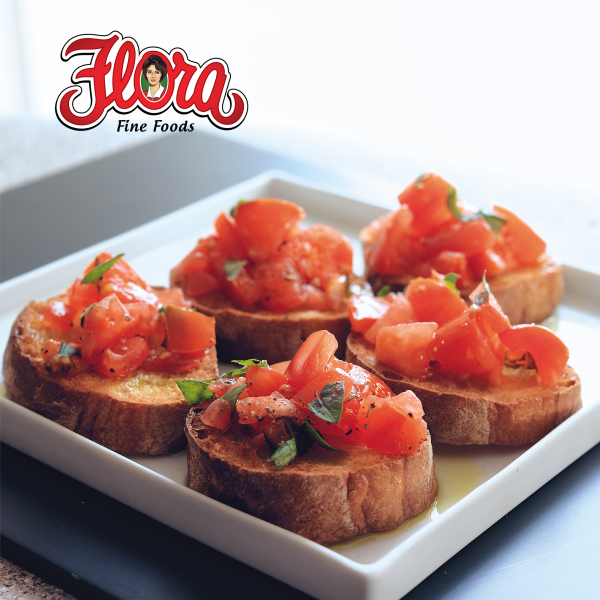 Flora Foods Organic Mini Toasts Bruschette with Tomato