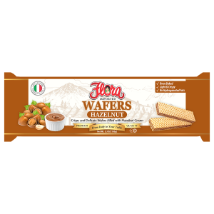 Flora Foods Hazelnut Wafer Cookies